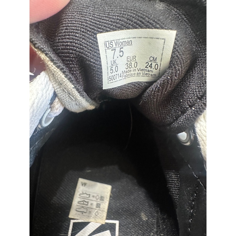 Vans Ward Low Top Tie Dye Grey White Sneakers Womens 7.5 Skate Shoes 500714 - Picture 5 of 8